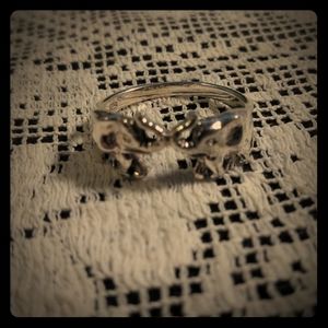 Size 6 and 8 Elephant Ring 925 Sterling Silver